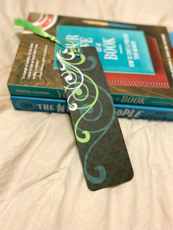 Paper craft flourish bookmark