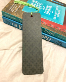 Paper craft flourish bookmark back